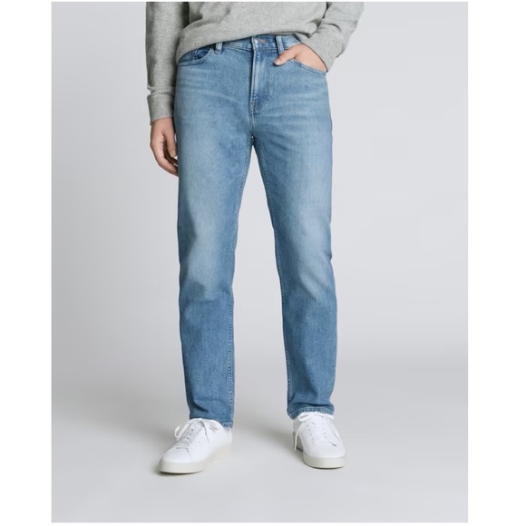 Everlane Men's Classic Straight Denim Jean Pants Size 33x32 in Classic Blue Wash - Picture 1 of 14